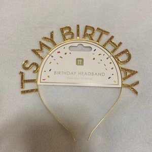 Paper Source Birthday headband